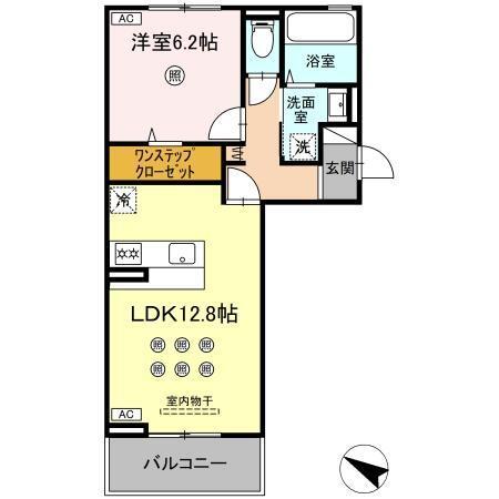 恵彩館（203） 間取り図画像