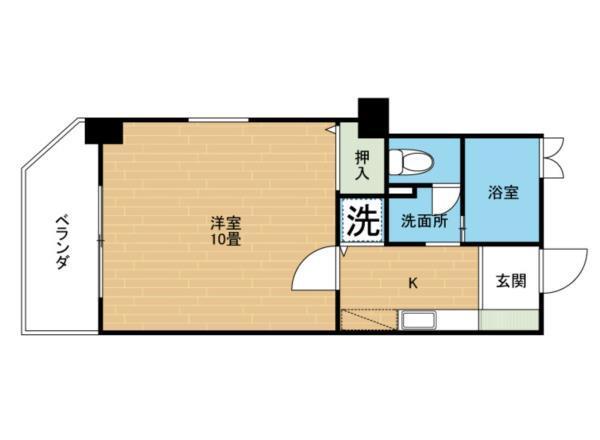 Niceマンション白山（502） 間取り図画像