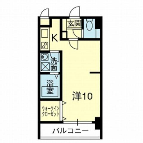 EMYU新町（504） 間取り図画像