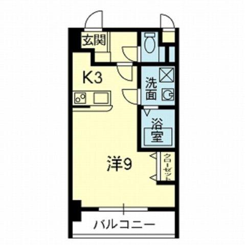 EMYU新町（807） 間取り図画像