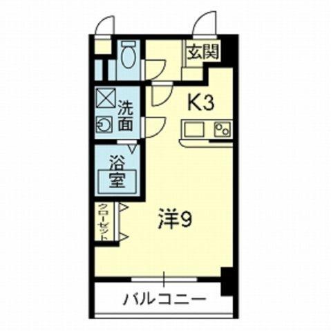 EMYU新町（1008） 間取り図画像