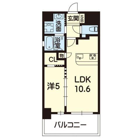 K-Smartけやき通り（703） 間取り図画像