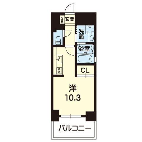K-Smartけやき通り（801） 間取り図画像