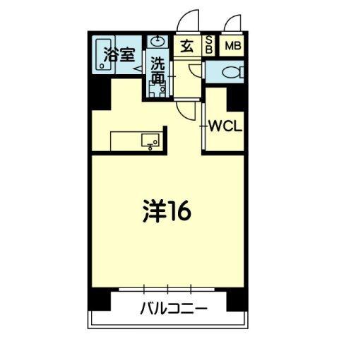 ドノーレ銀座通（502） 間取り図画像