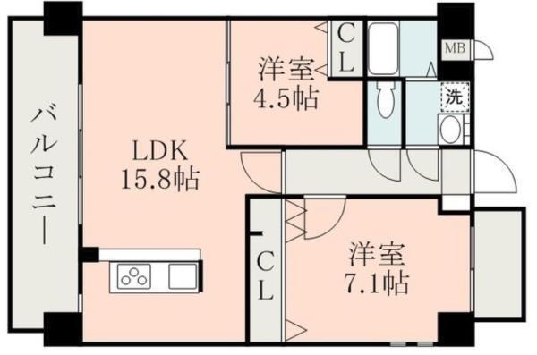 ISM水前寺（317） 間取り図画像