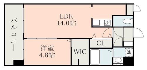 ISM水前寺（807） 間取り図画像