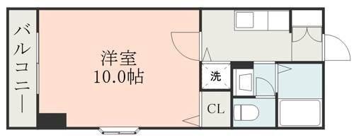 Niceマンション白山（301） 間取り図画像