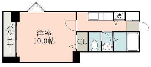 Niceマンション白山（404） 間取り図画像