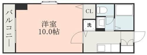 Niceマンション白山（405） 間取り図画像