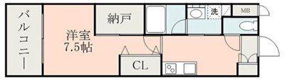 QREST熊本船場（706） 間取り図画像