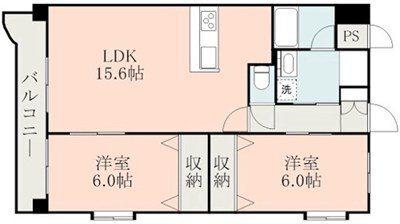 QREST熊本船場（907） 間取り図画像
