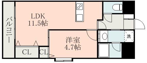 ガーデンスクエア桜町（303） 間取り図画像