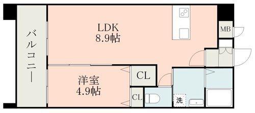 S-FORT平成けやき通り（611） 間取り図画像