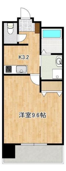 クロノス42新町V（201） 間取り図画像