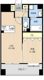 LIBTH新町（202） 間取り図画像