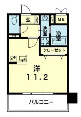 ミリーサ呉服町（605） 間取り図画像