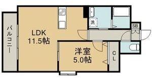 レクサス水前寺公園（604） 間取り図画像
