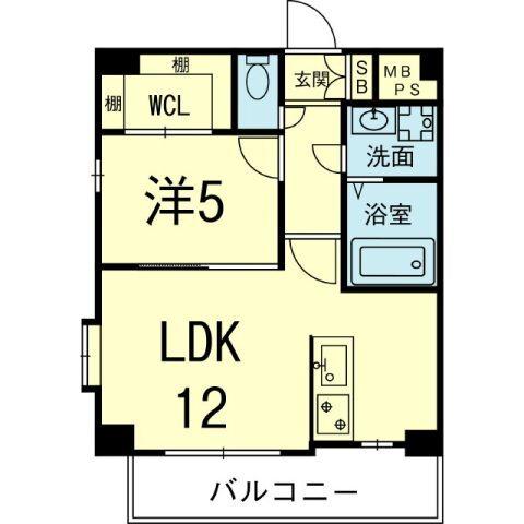 e-smile長嶺（203） 間取り図画像