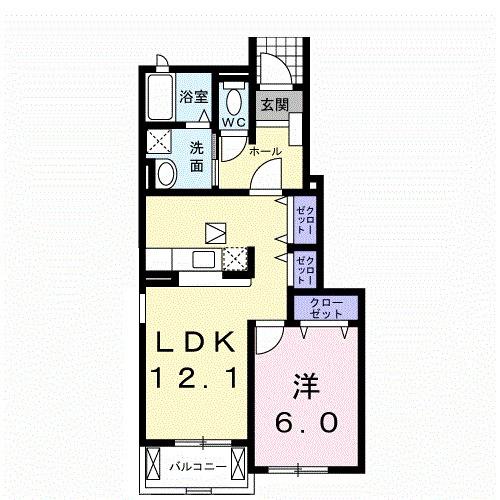 ブリーゼＡ（105） 間取り図画像