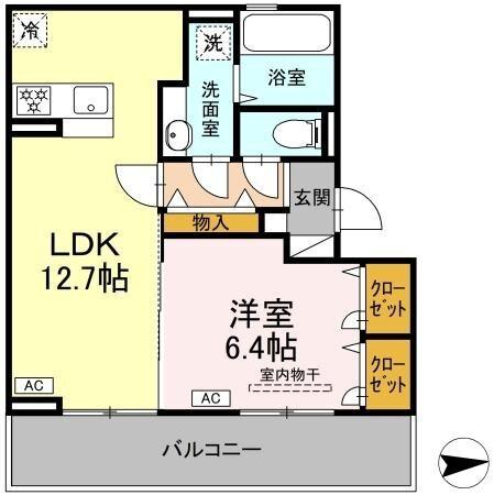 ヴェルドミール蓮台寺（202） 間取り図画像