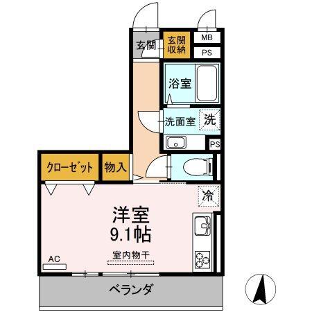 ラビアン　ローゼ（302） 間取り図画像