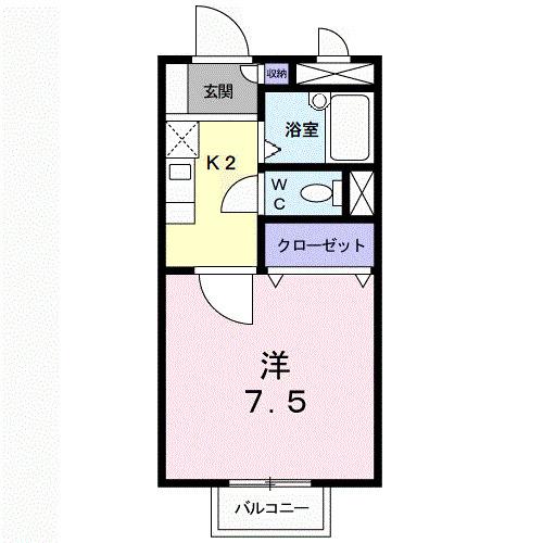 レジデンス尾ノ上（102） 間取り図画像