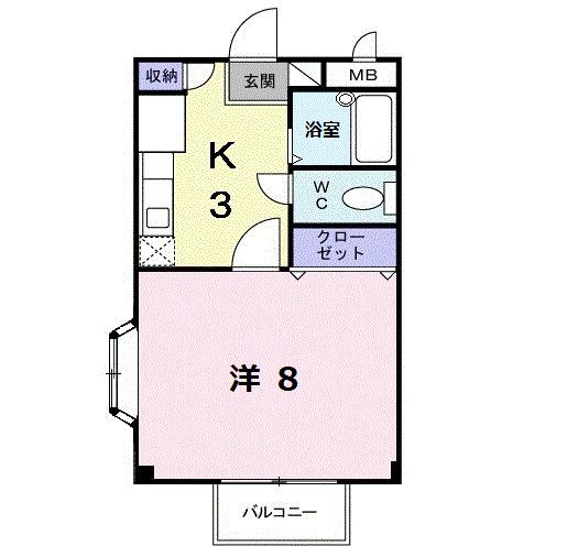 Ｆａｖｏｒｉｔｅ　Ｌｉｆｅ（205） 間取り図画像