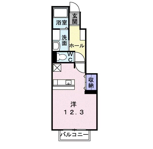 メゾン・ド・ルポス（102） 間取り図画像