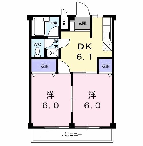 平國ハイツ（101） 間取り図画像