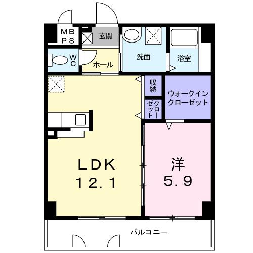 アーバン　フレンドリー（203） 間取り図画像