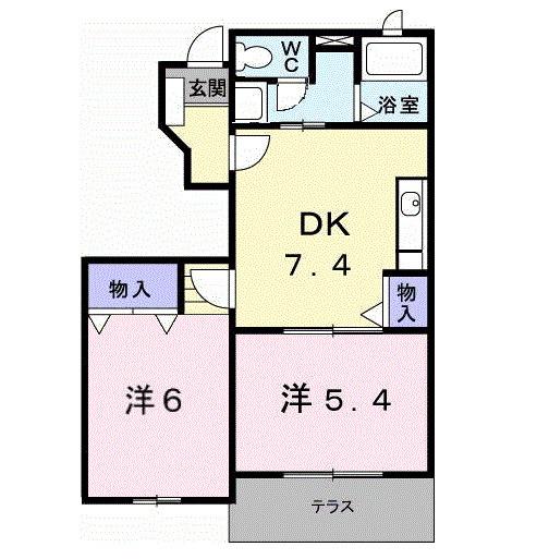 エクセレント・ヴィラＣ（103） 間取り図画像