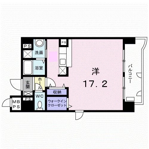 ラ・ペジーブル新町（702） 間取り図画像