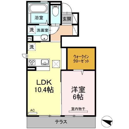 ＣＬＡＳＳＹ・小峯（ｸﾗｯｼｨｵﾐﾈ）（103） 間取り図画像