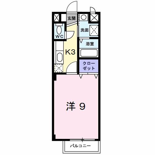 エレガンテ（105） 間取り図画像