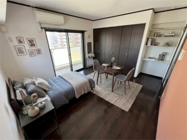 熊本市中央区新大江マンション リビング