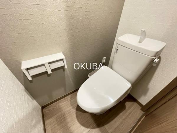 熊本市中央区九品寺アパート トイレ