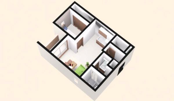 R-smart花園（105） リビング