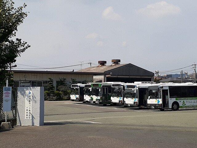 熊本都市バス小峯営業所：1300m