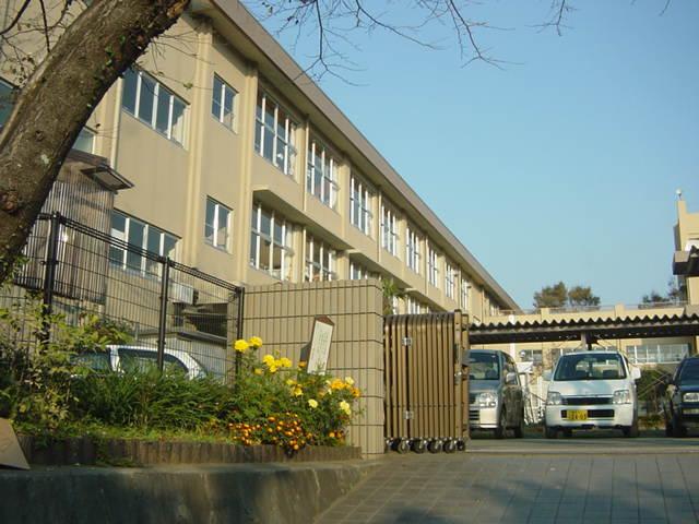熊本市立楠小学校：587m