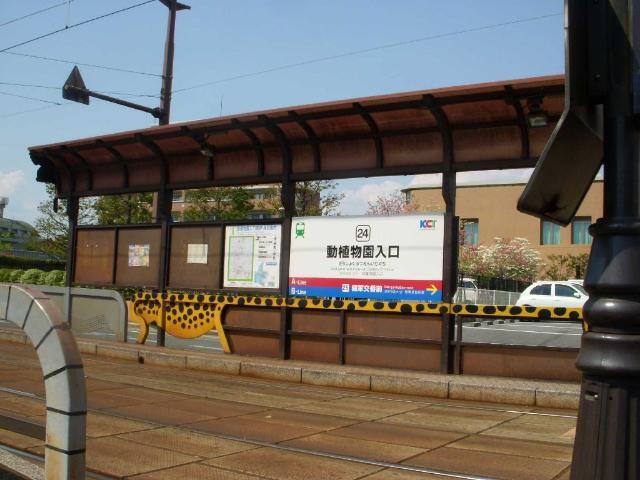 動植物園入口駅(熊本市交通局　健軍線)：464m