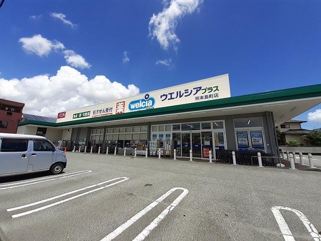 ウェルシアプラス島町店：1000m
