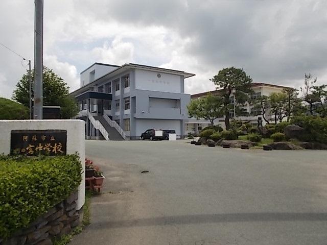 一の宮中学校：2600m
