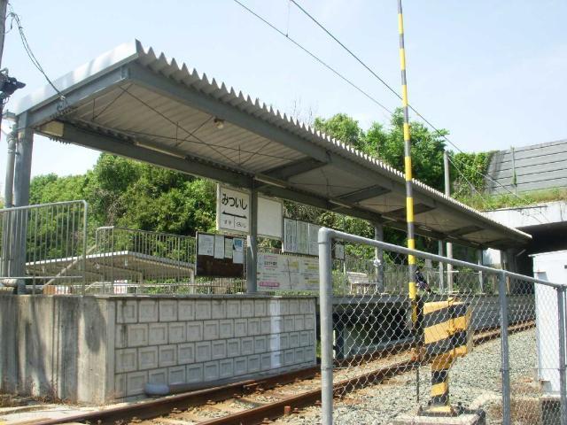 三ツ石駅(熊電　菊池線)：579m