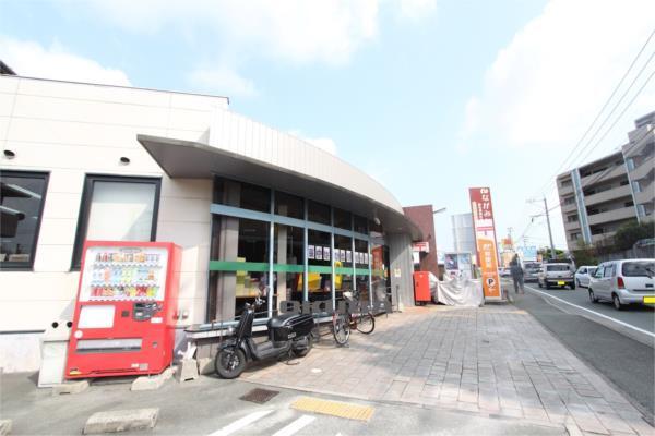 熊本西原郵便局：336m