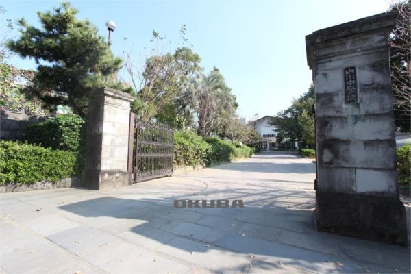 熊本市立白川中学校：266m