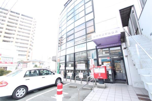 水前寺駅前郵便局：252m