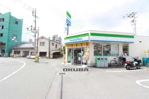 ファミリーマート 熊本新町店：398m