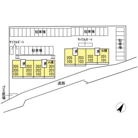 ヴィラージュ月出　B棟（103） その他