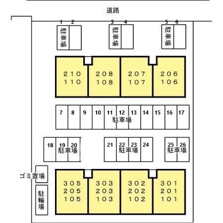 グリュックパラン　A棟（101） その他
