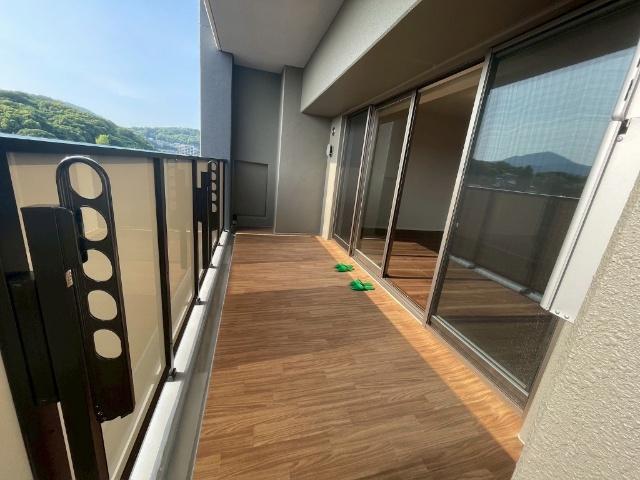 レーベン熊本駅レクシア バルコニー